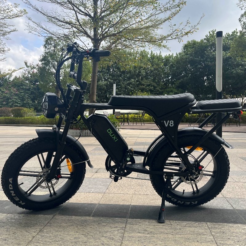 Electric fat tire bike hydraulic brake fat tire e-bike ouxi v8 in EU warehouse fat tire electric city bike 250w 750w fatbike