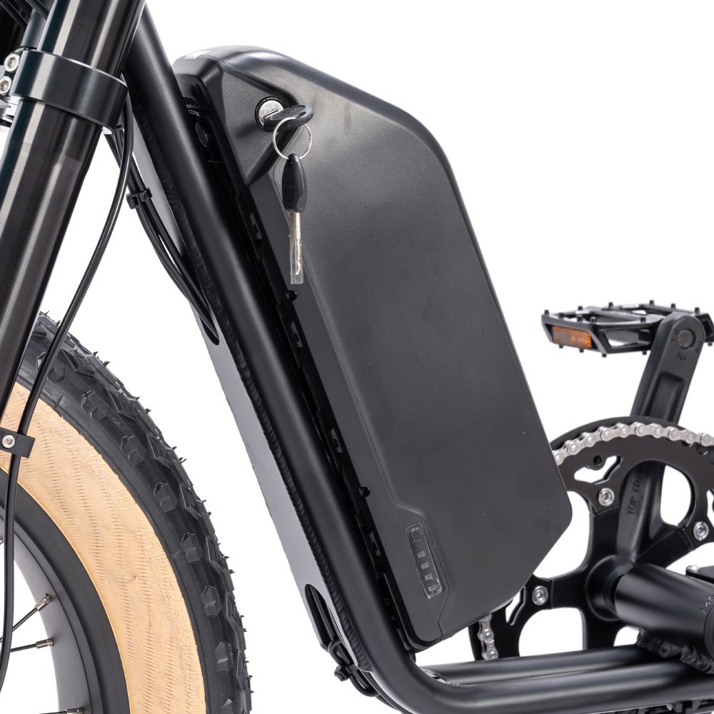 2024 Mario Retro Vintage 20-Inch Fat Tire 250 Watt City Road Electric Bicycle