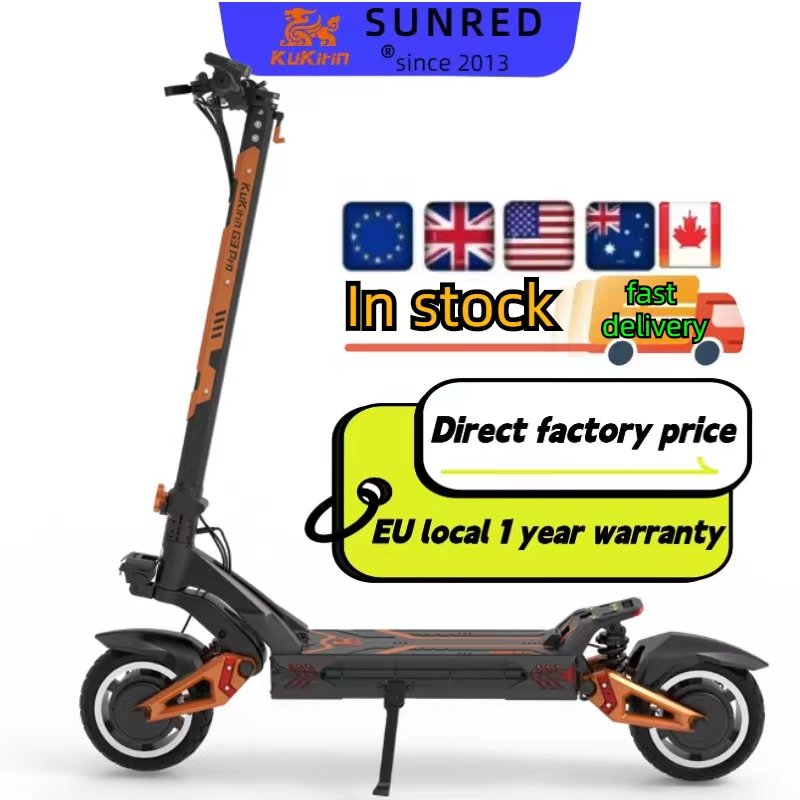 Innovative products 2024 Max speed 70km/h kukirin G3 Pro cheap electric scooters