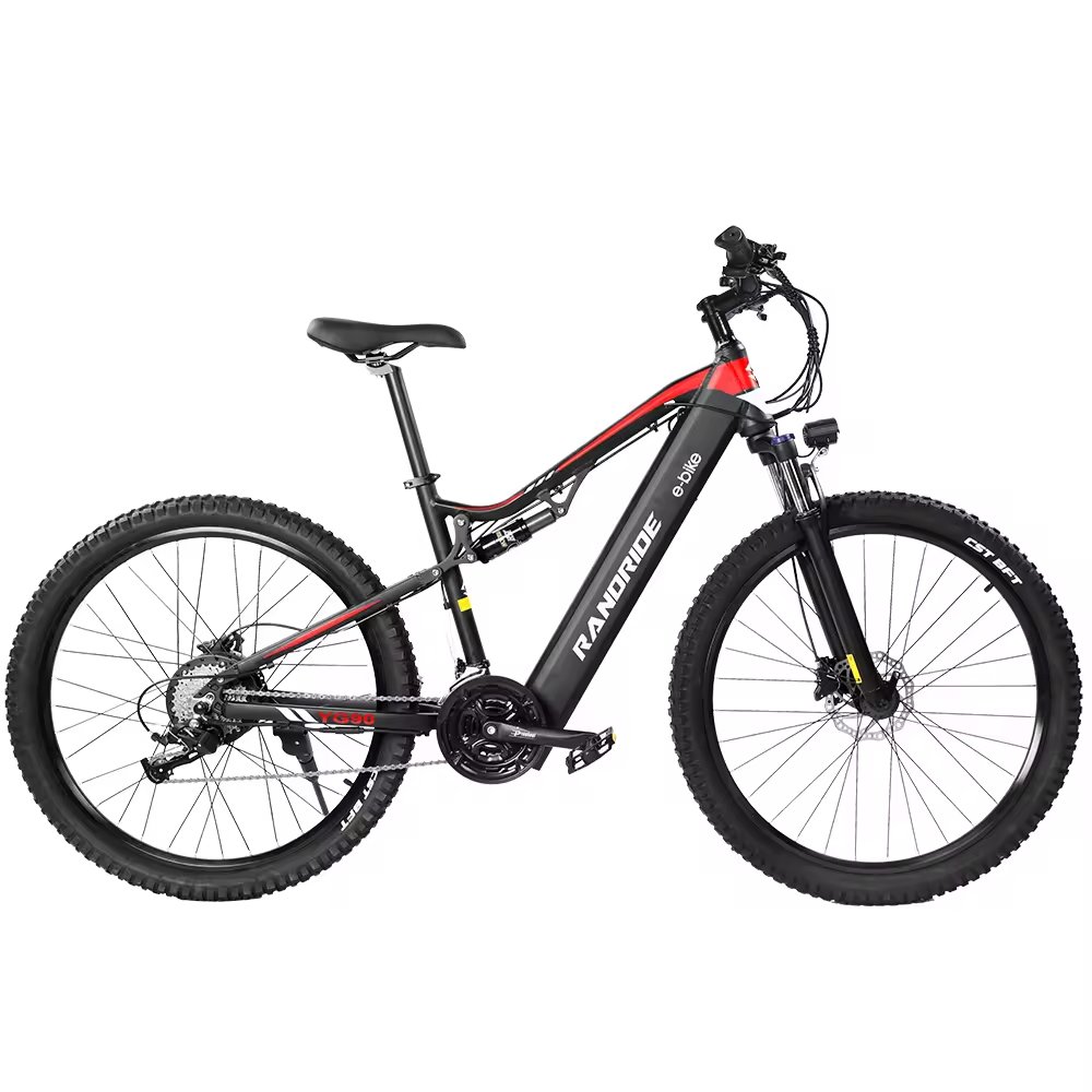 EU Warehouse Yg90 Electric Mountain Bike 17AH Li-Po Battery 21 Speed Electric Bike