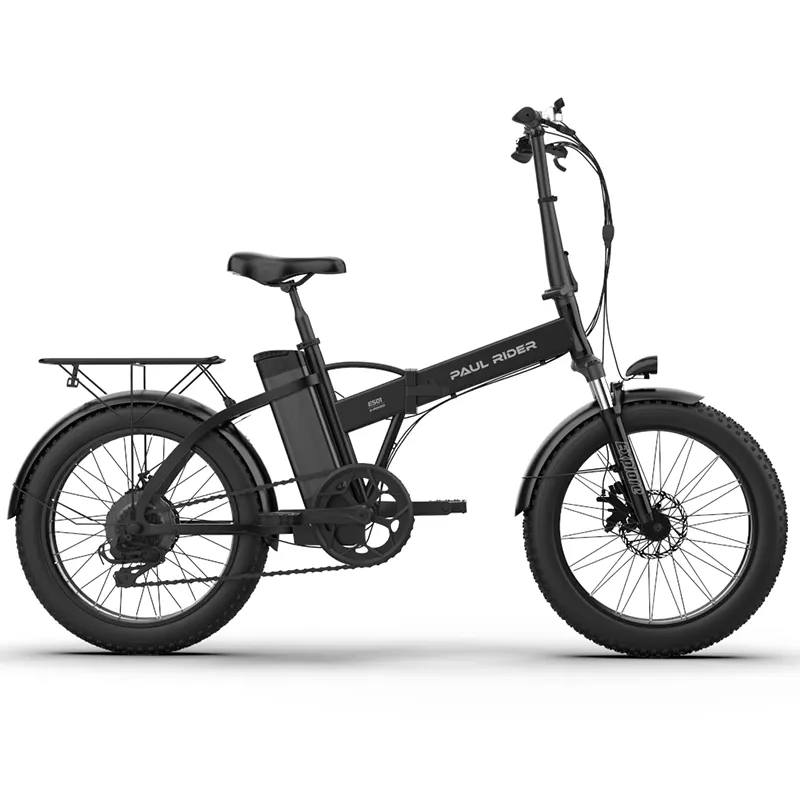 48V 500W 750W 16AH ebike Bicycle 20 inch Folding mountain Electric fat tire e Bike