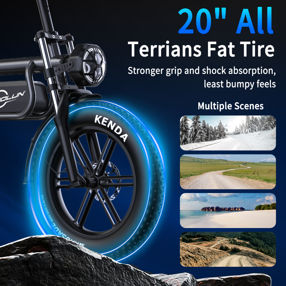 Factory direct 20 Inch Full Suspension 750W Motor Power 48V Voltage for Dirt Riding Off-Road Electric Mountain Bike
