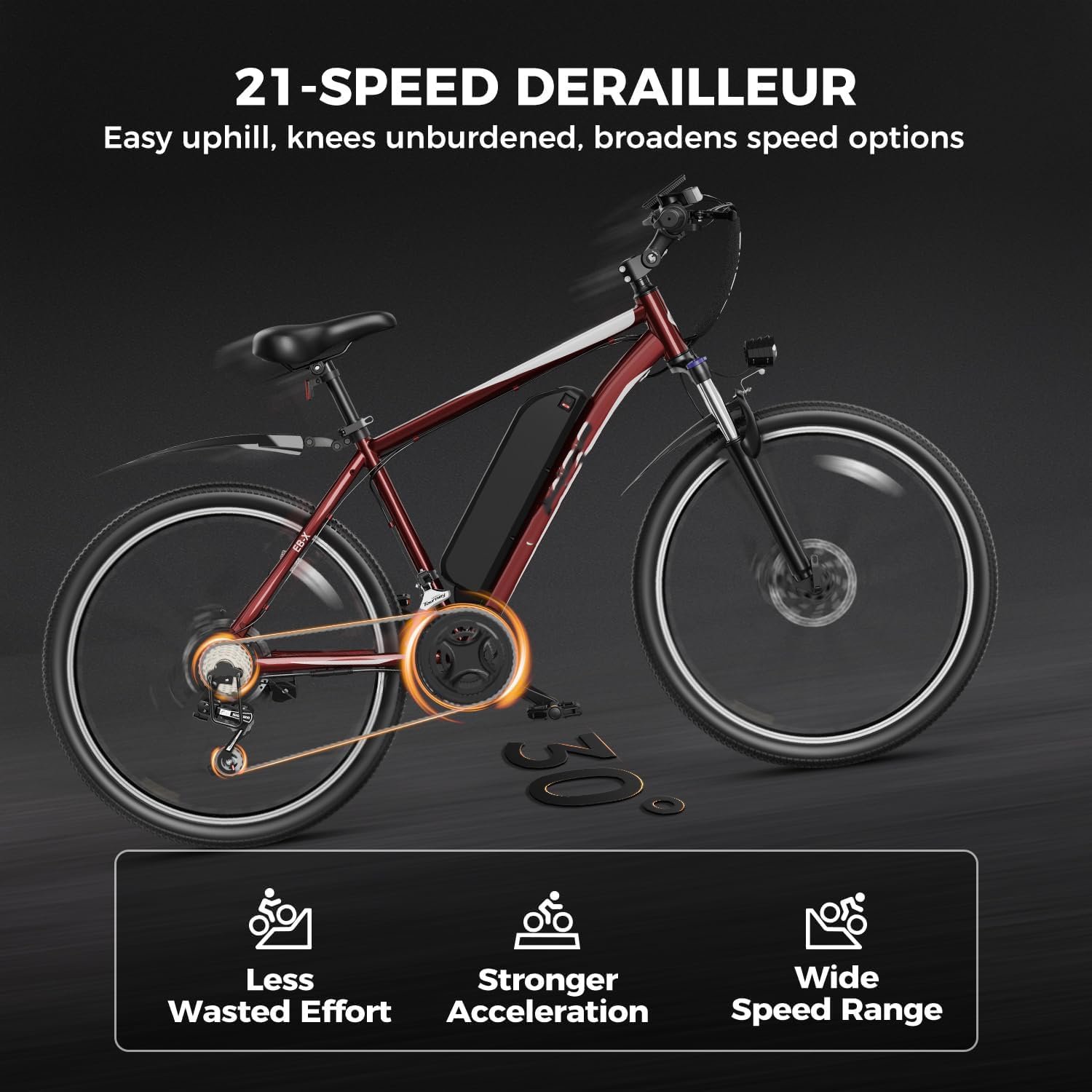 Hot Sale High quality Electric mountain bike 48v 10.5 ah 1000W High-performance lithium battery electric bicycle mountain Ebike