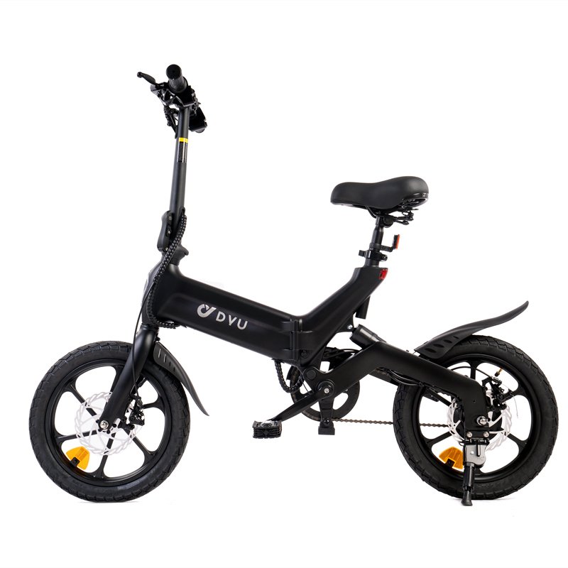 DYU A16 16 Inch 25KM/H Folding Electric Bicycle US UK Warehouse Stock Foldable Electric City Bike Fast Delivery