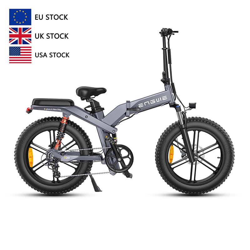X20-dual Battery Version 48V22.2Ah Electric 48V22.2Ah 750W 24*4.0inch fat tires off-road electric Bike hydraulic oil 50KM/H