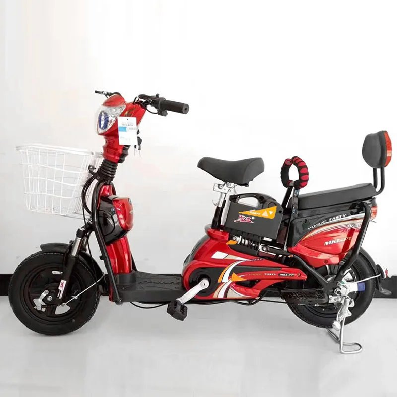 Wholesale Best Price Quality 2 Wheels Moped Scooters Golden Jasmine Electric City Bike 500w Super Light Electric Bike 48v 350w