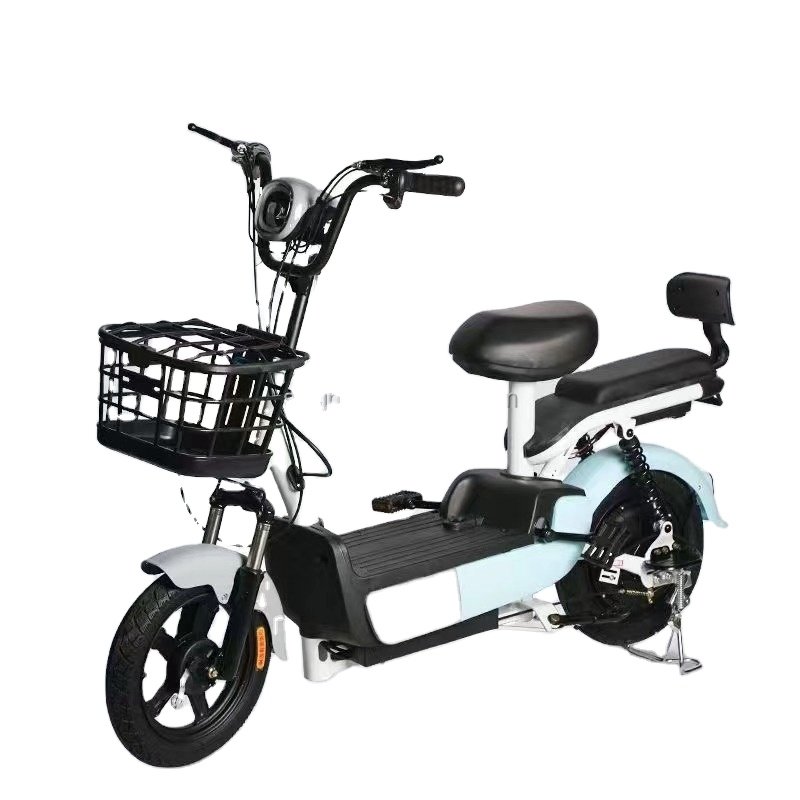 Hot Offer Worker's Electric Portable Bicycle Two-Wheeled Electric Rickshaw with Pick-up Electric Motorcycles for sale for kids