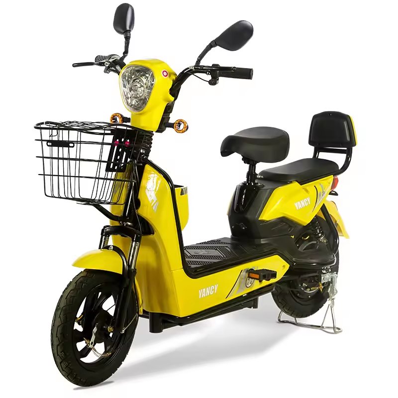 Lowest price Black White Adult Electric Utility Bike Lead-acid Battery Electric Bicycle