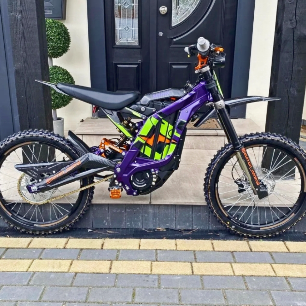2024 Sur Ron Electric Dirt Bike Light Bee X 6000W 60V Surron Electric Off Road Bike 75km/h Light Bee X Surron for Adults