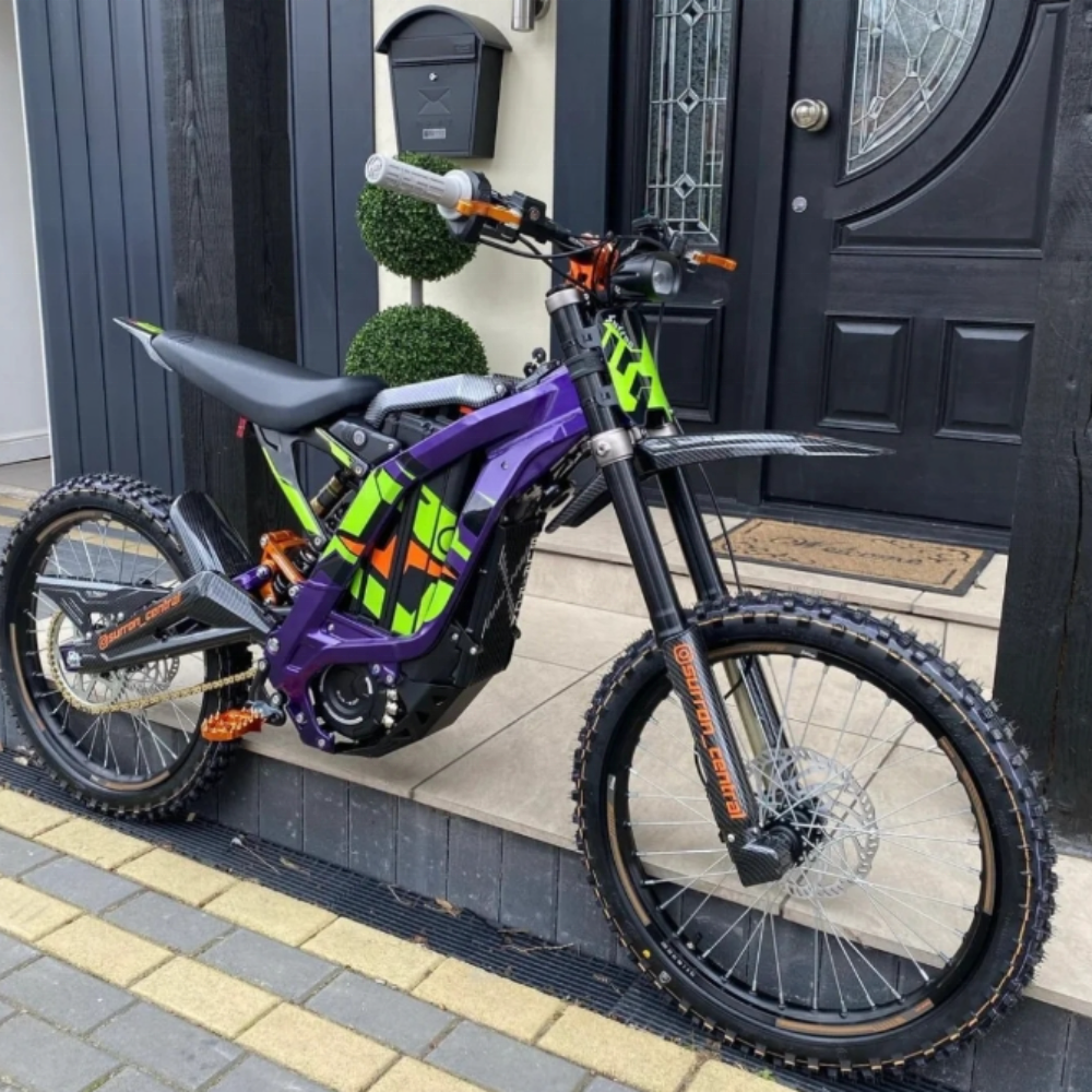 2024 Sur Ron Electric Dirt Bike Light Bee X 6000W 60V Surron Electric Off Road Bike 75km/h Light Bee X Surron for Adults