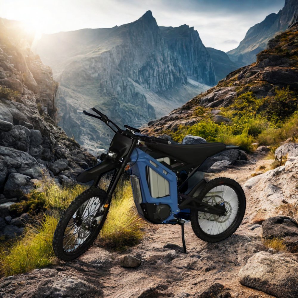 New arrival electric mountain bike off road 6000w 72v 40Ah bettery electric motorcycle motorbike mid drive with max torque 320N.
