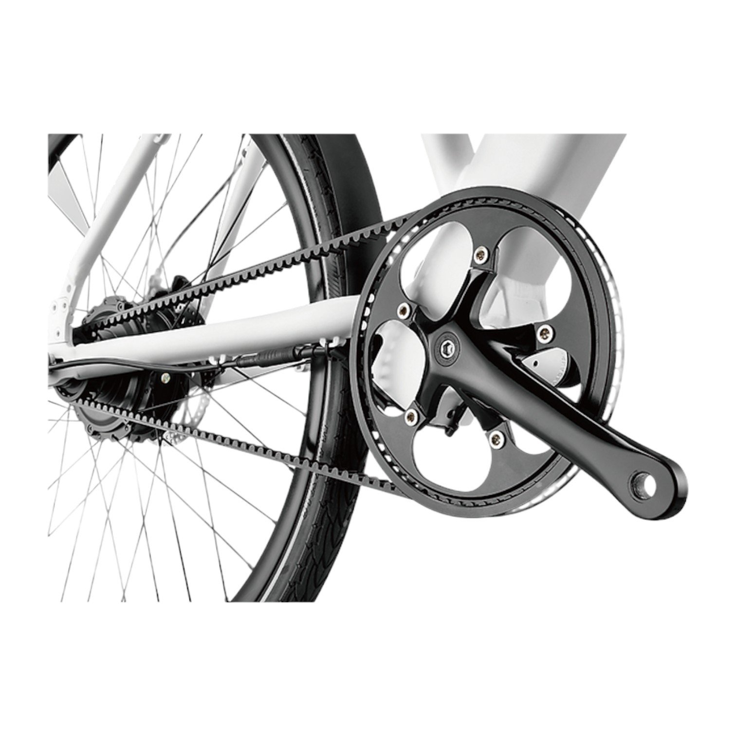 Urban 28-Inch City Electric Mountain E-Bike Hidden 10.5AH Battery Single Speed 36v 250w 30Nm BELT SYSTEM EU 36v 250w 30Nm