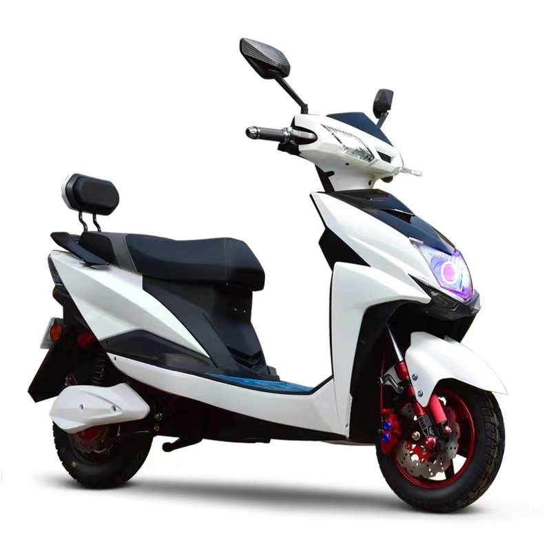 Wholesale High-Speed Electric Scooter 60V 20AH 1000w 1500w 2000w CKD Electric Motorcycle Pedals Disc Brake Cheaper Steel