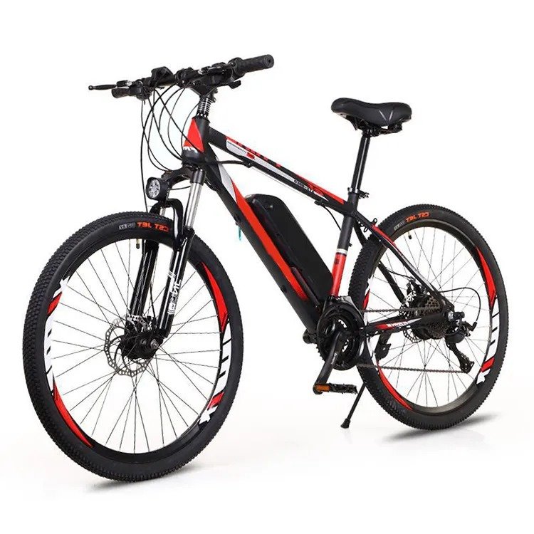 WQL Factory wholesale 26" Electric Mountain Bike Removable Battery Snow Beach Mountain Sand Electric Bikes for Adults