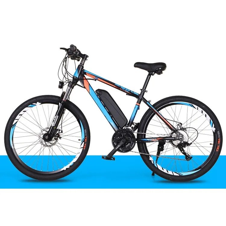 WQL Factory wholesale 26" Electric Mountain Bike Removable Battery Snow Beach Mountain Sand Electric Bikes for Adults