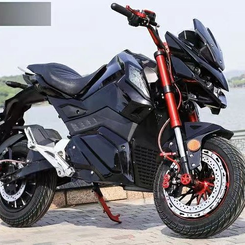 Powerful Electric Motorcycles Sportbike Lithium Battery High-Speed Ev-bike 80km/h 60V/72V 2000/3000W 2-Wheel E-Motorbike Scooter