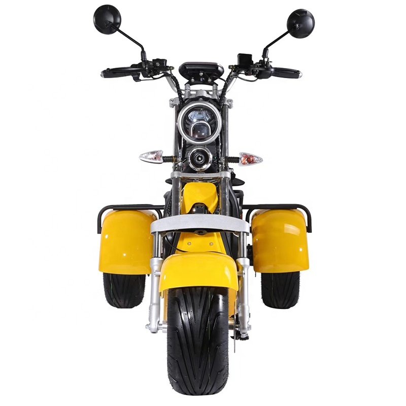 Hot selling warehouse eec Adult three wheel bicycle Lithium Battery 60V 20Ah 2000 w tricycle 3 wheel electric scooter citycoco