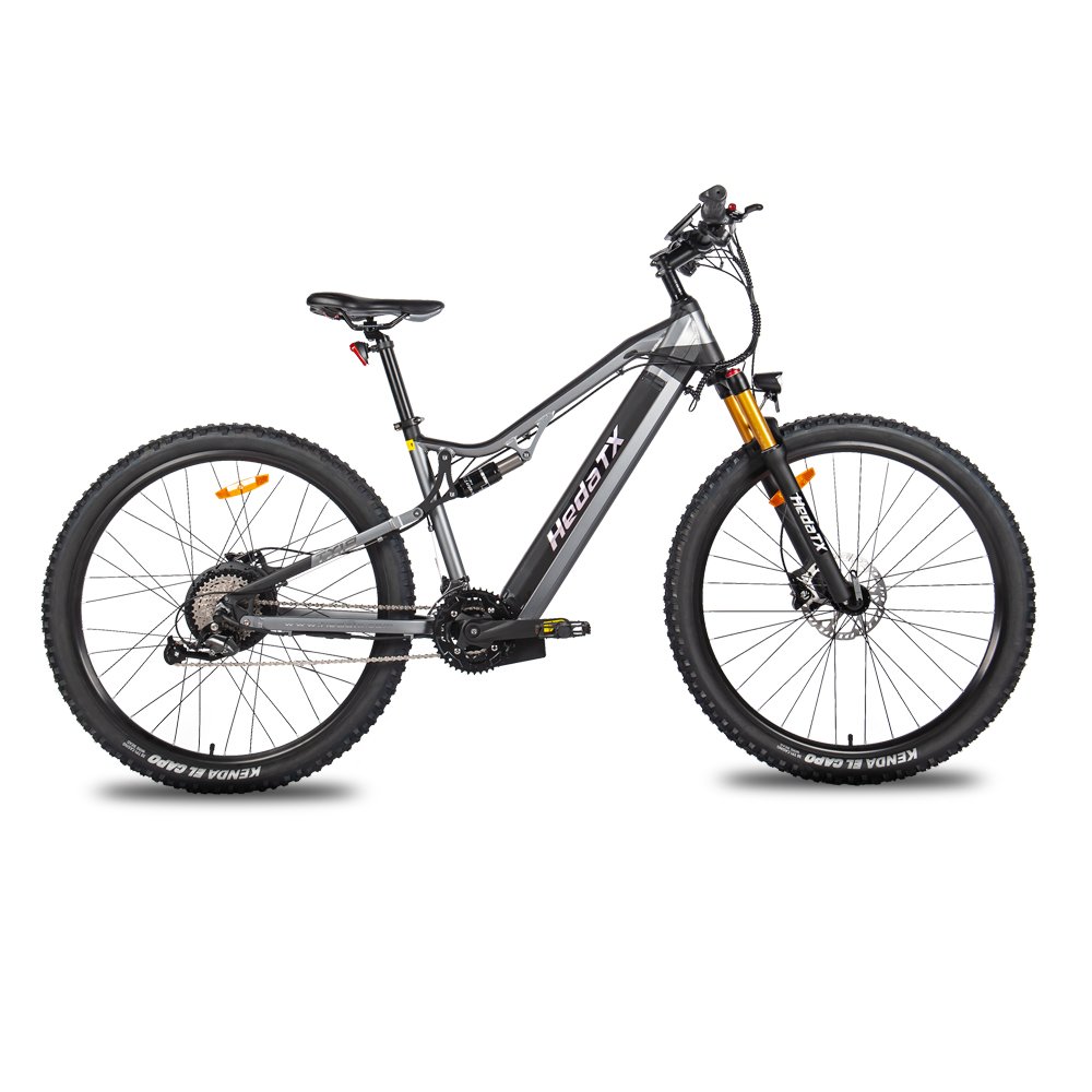 1000w Electric Mountain Bike Aluminum Frame Full Suspension Electric Lithium Battery Electric Mountain Bike