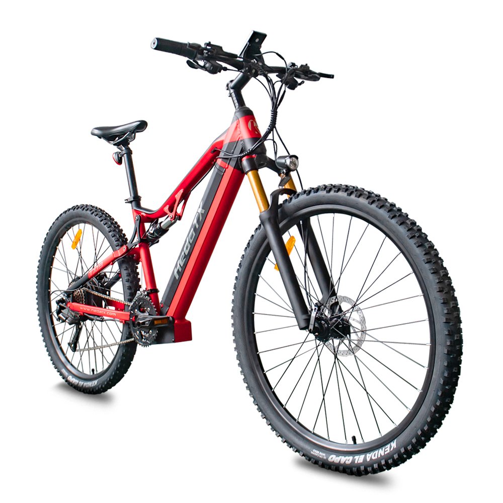 1000w Electric Mountain Bike Aluminum Frame Full Suspension Electric Lithium Battery Electric Mountain Bike