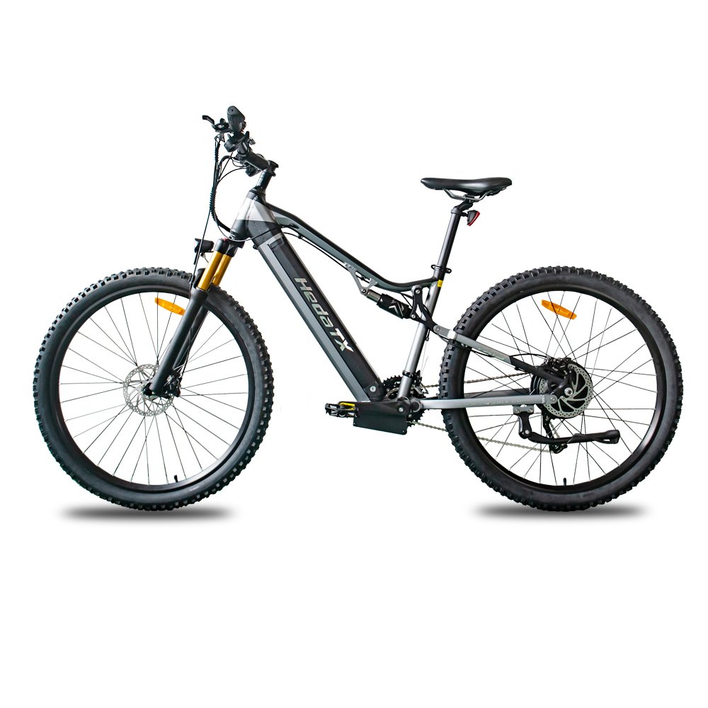 1000w Electric Mountain Bike Aluminum Frame Full Suspension Electric Lithium Battery Electric Mountain Bike