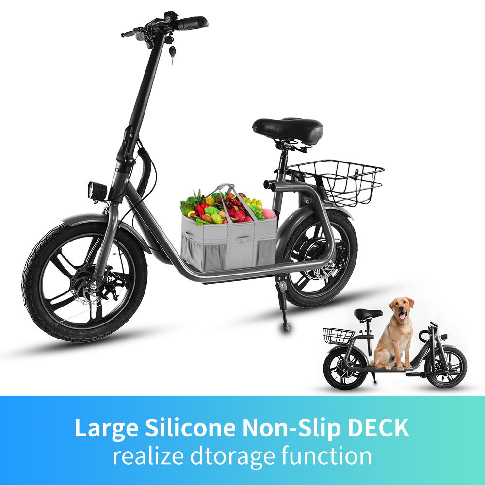 China wholesale iron frame 500w powerful fast foldable scooter electric electric city bike scooter adult with seat