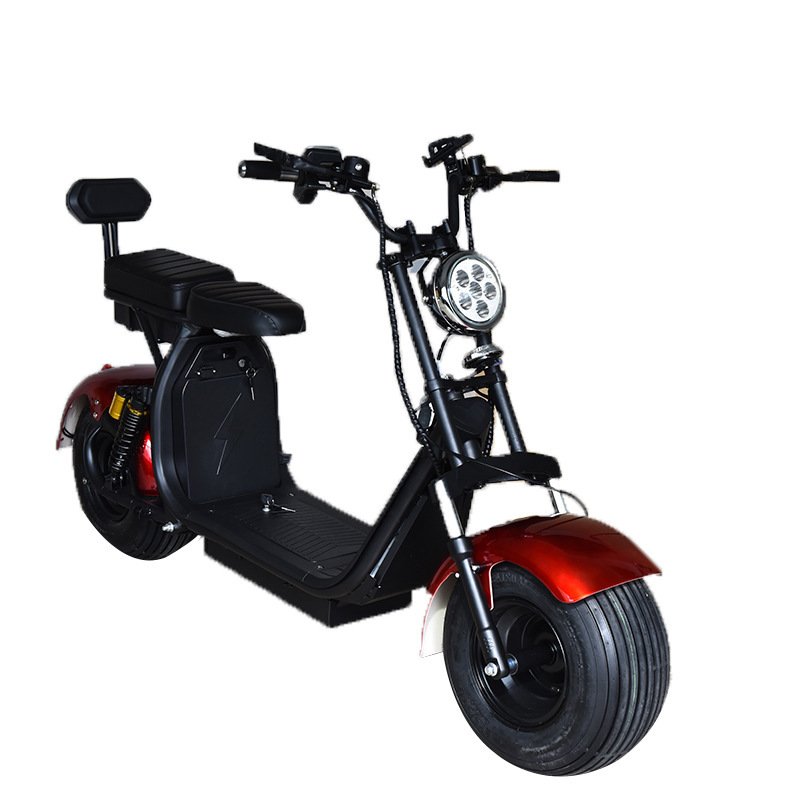 Citycoco Unisex 1500W Electric Scooter with Road Fat Tire 60V 20Ah Battery Golf Electric Motorcycle Direct from EU Warehouse