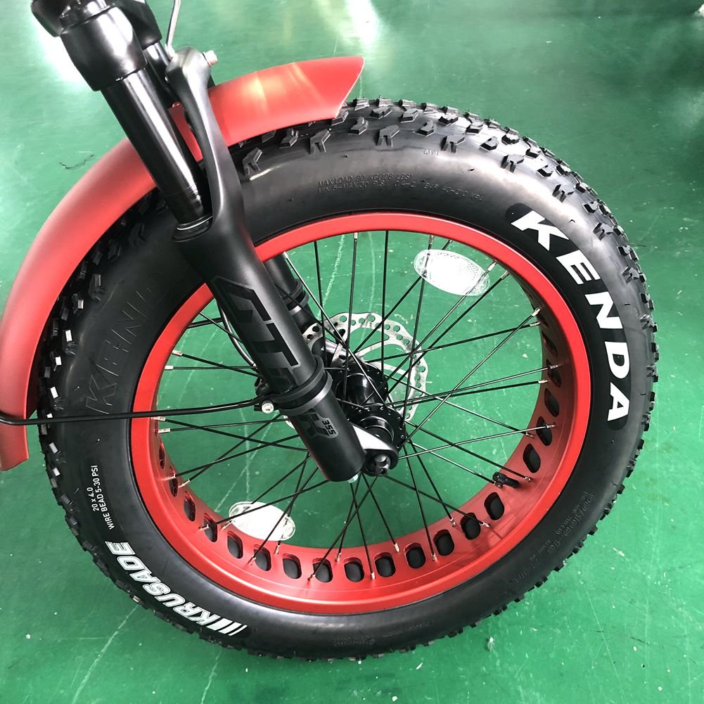 1000W Electric Bi'cycle 20"x4.0 Fat Tire Ebike 48V velo electrique electric mountain bike folding icyclefat tire electricbicycle