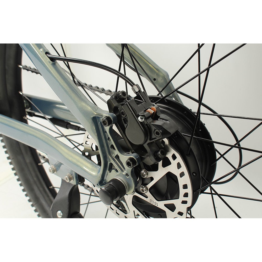 Custom Logo 8 Speed Electric City Road Bike Simple Design 27.5 Mountain Bicycle Hidden 36v Lithium Battery OEM Electronic