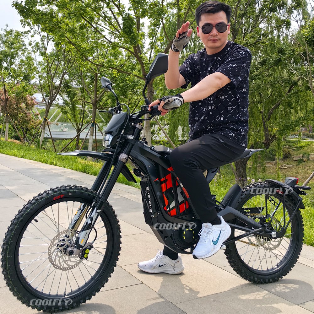 SurRon Light Bee X strong off road version motorcycle 6000w 38ah electric bicycles electrica dirt bike adults