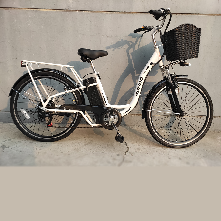36V 250W 10.5AH Electric City Bike Long Range 7 Speed Electric Bikes for woman urban e bike city electrical bicycle