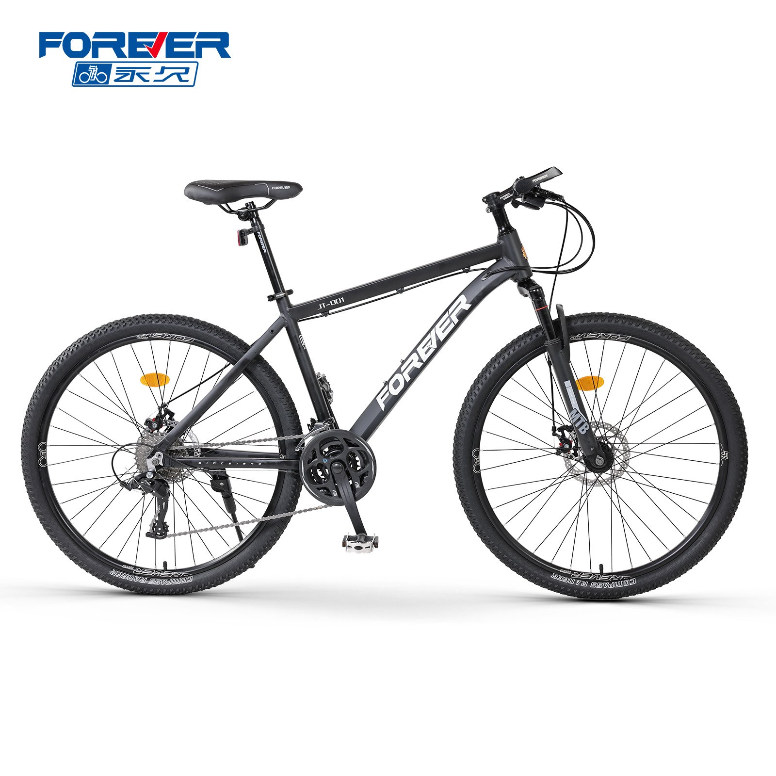 FOREVER 2023 New Item High Quality Bike 24/26/27.5 Inch 24/27/30 Speed Aluminum Alloy MTB Mountain Bike