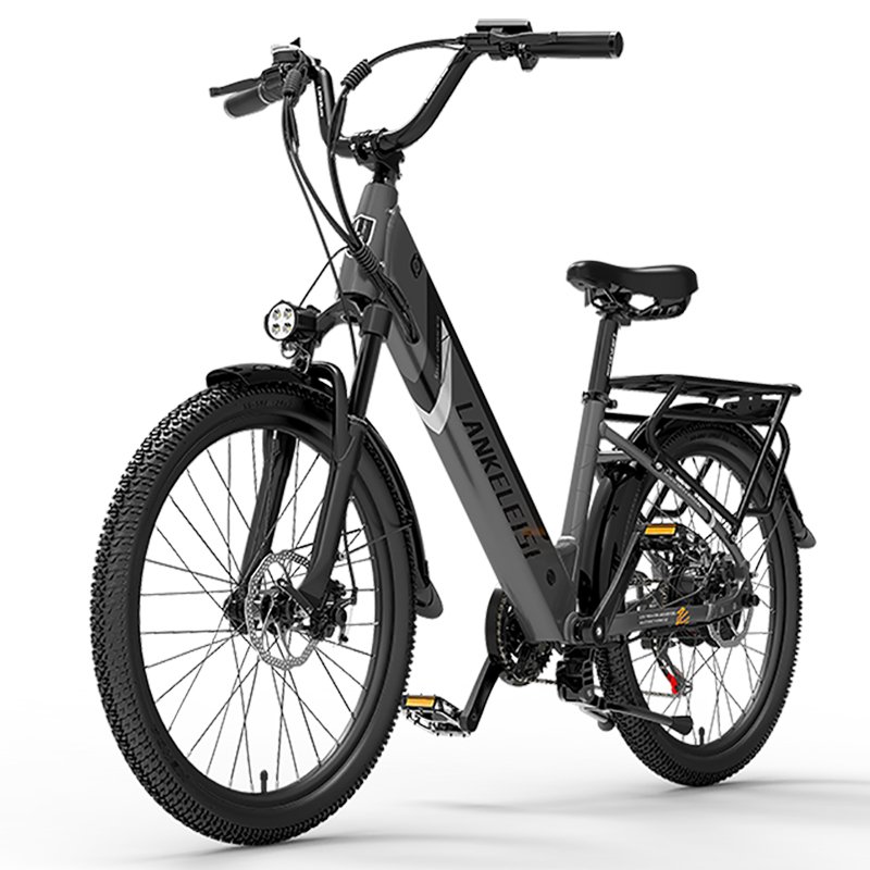 Hot Selling Lankeleisi ES500pro 24 inch Ladies Retro Urban Electric City Bike Women 500W Bicycle Electric 48V 14.5Ah E Bike
