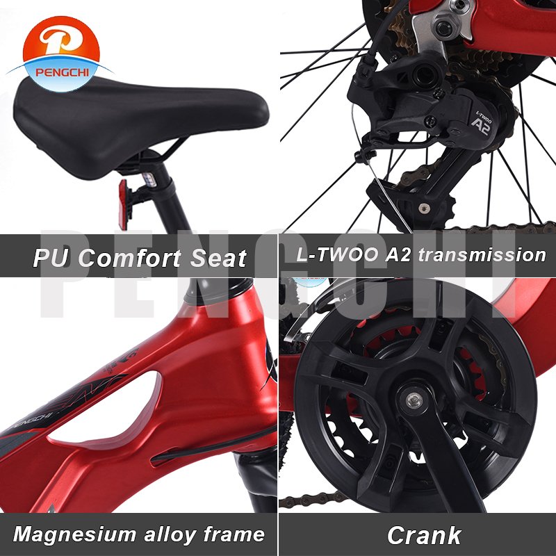 High quality 26 inch 21 speed adult OEM mountain bike with magnesium alloy frame for both men and women, biccletas bike MTB