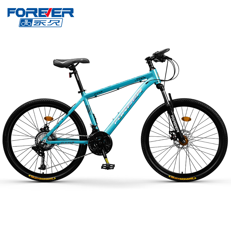 FOREVER Fashion Bike 24/26/27.5 Inch 21-30 Speed Bicycle Chain Mountain Bike Mountain Bike