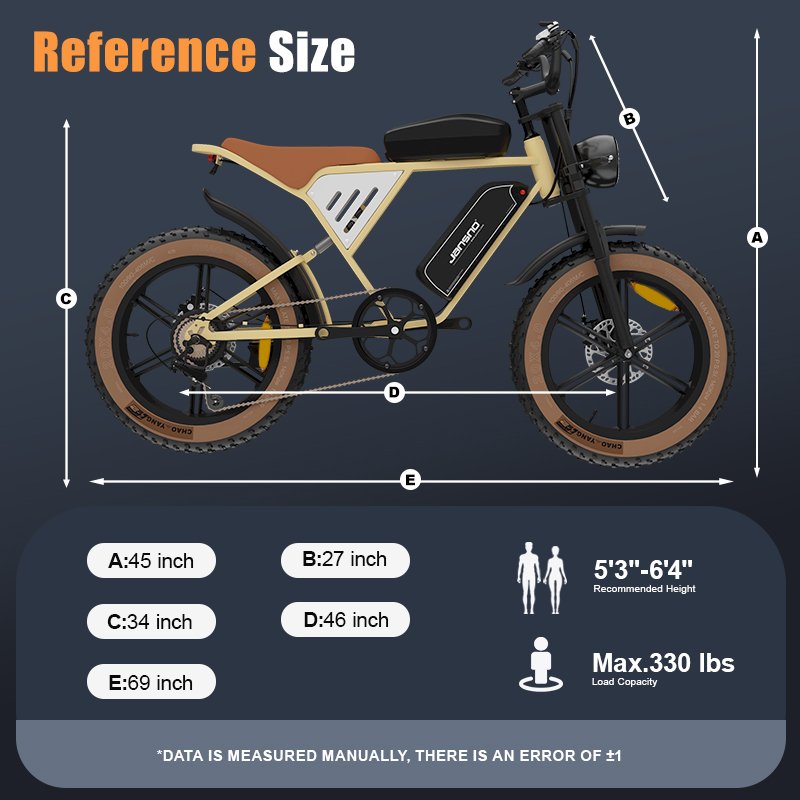 jansno X70 Electric Bike for Adults 750W 30MPH Ebike with 48V Removable 34aAH Dual Battery Electric Mountain Bike Disc Brakes