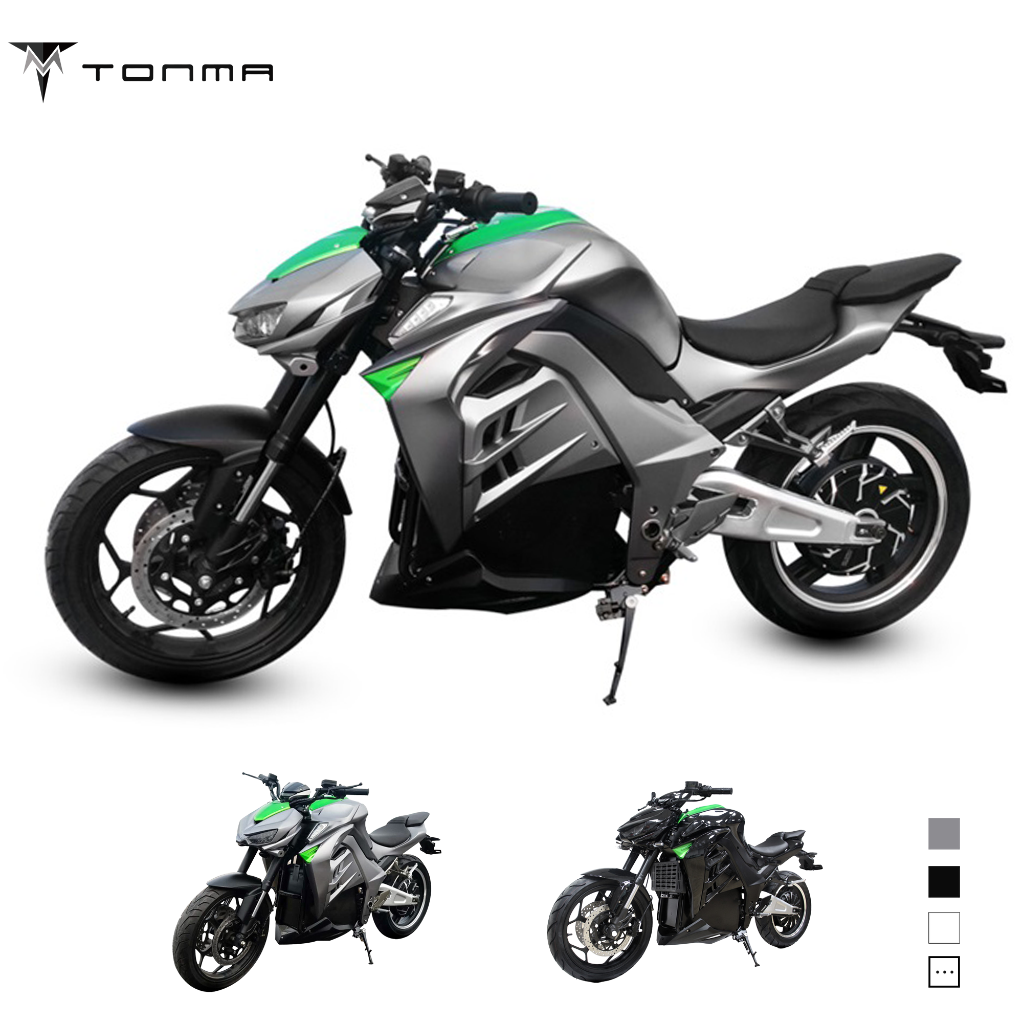 2023 High Speed Long Range Fat Tire KAWASAKIS Z1000 ABS Sportbike Electric Racing Motorcycle For Sale