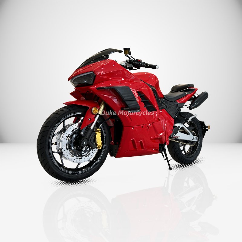 Fashion Super cool 12000w motorbike with lithium battery high speed Sport electric motorcycle with center chain motor