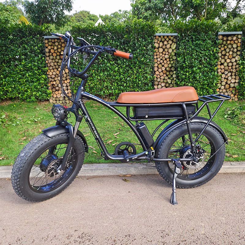 New Eu Uk Us Poland Warehouse GOGOBEST GF750 1000W 2000W Dual Motor Bicicleta Electrica Retro E Bicycle Ebike Electric City Bike