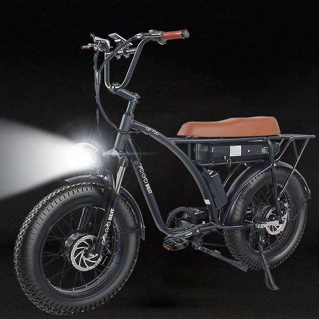 New Eu Uk Us Poland Warehouse GOGOBEST GF750 1000W 2000W Dual Motor Bicicleta Electrica Retro E Bicycle Ebike Electric City Bike