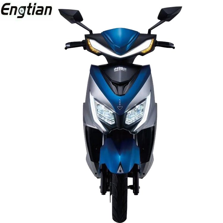 Custom hot-selling adult two wheel electric moped scooter factory direct offer CKD electric moto electric motorcycle