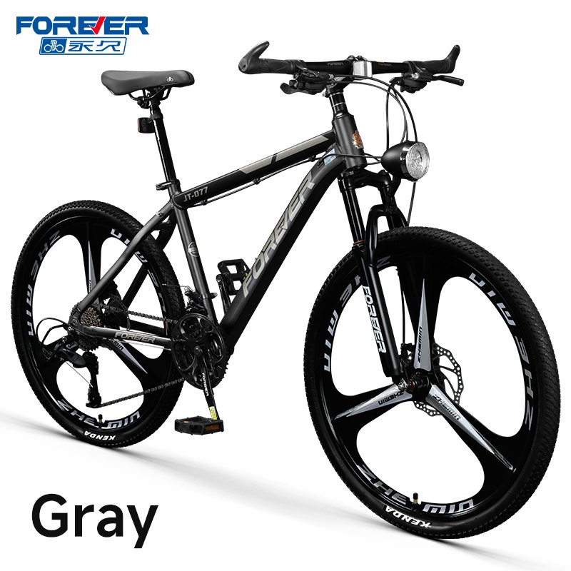 Forever 2024 New Type 24/26/27.5 Inch 21/24/27/30 Speed Bicycle High Carbon Steel/aluminum alloy Frame Mountain Bike
