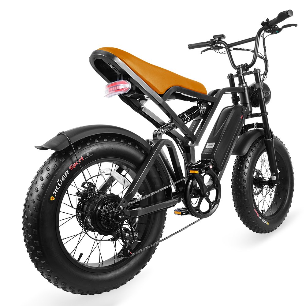 UK Stock 48v 500W e Bike 20" Mountain road Electric Bike Hydraulic Disc brakes e bikes with 48v 13ah battery LCD display