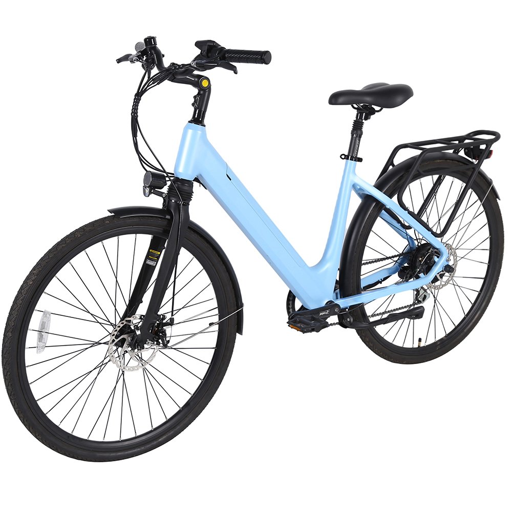 250 watt bicycle suspension velomobile bicimoto ebike frame electric city bike for adults commuting with rear passenger seat