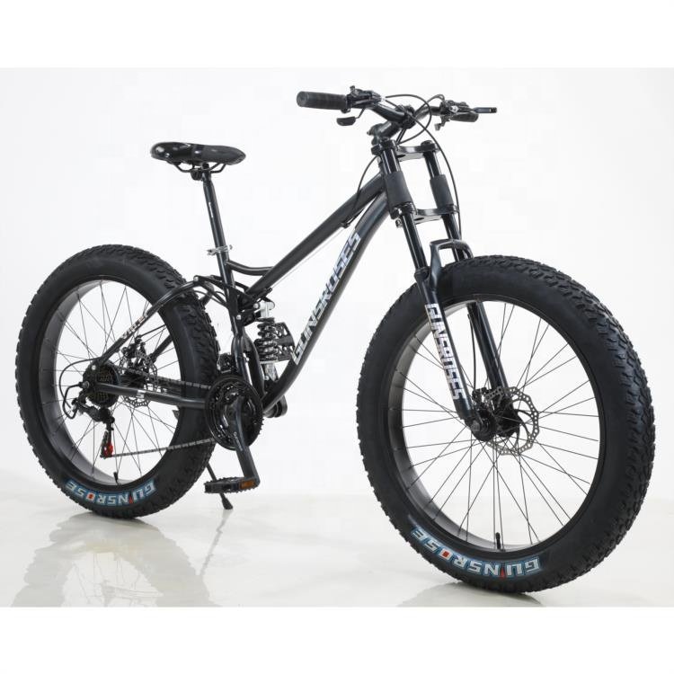 Wholesale Colorful Popular Fashion Carbon Steel Frame Gears Wheel Beach Cruiser Sand Snow Bike Label OEM Fat Tyre Bicycle