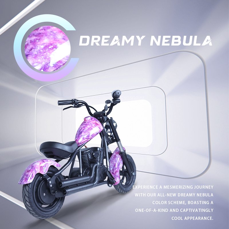 Factory Mini Electric Motorcycles 24V180W 6-7Km Range 3 speed Citycoco Chopper Scooter Motorcycle