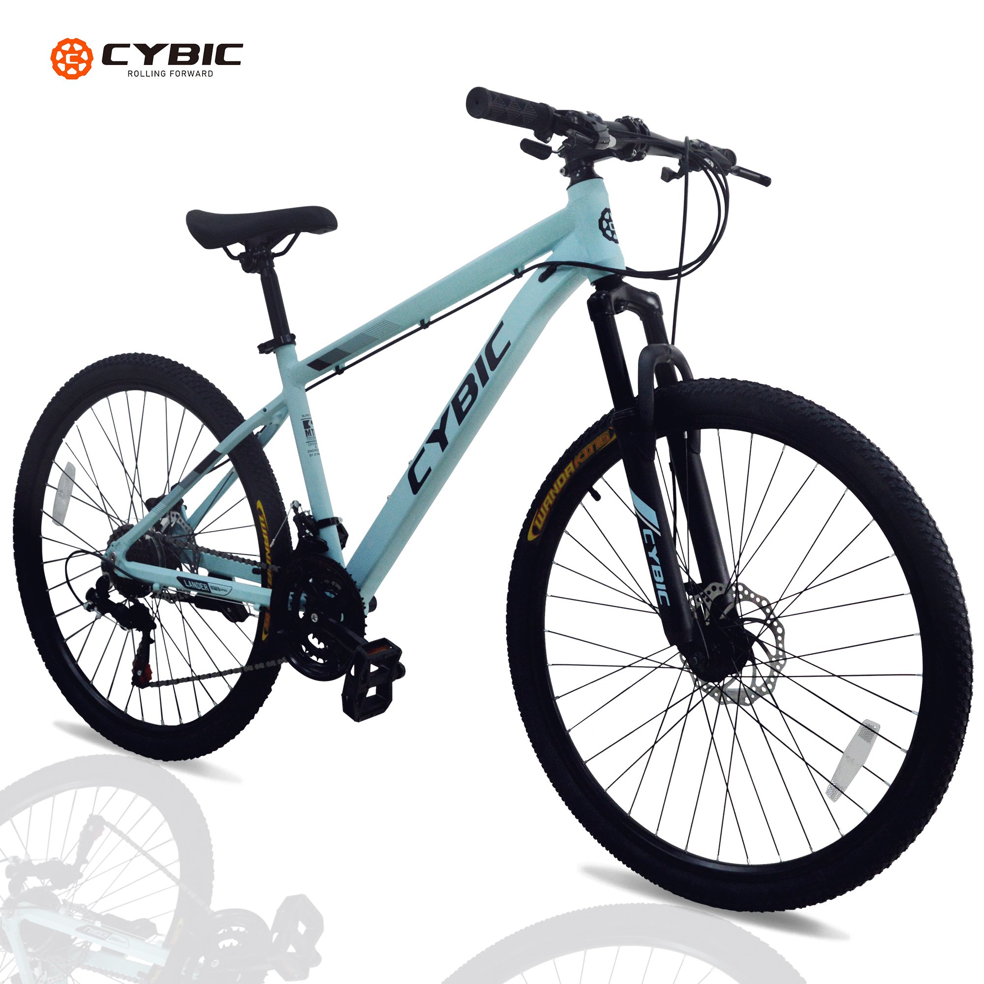 24 inch 21-Speed Disc Front Suspension Youth/Adult Men and Women City Snow Bicycle Mountain Bike