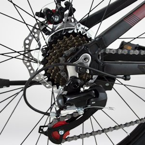 24 inch 21-Speed Disc Front Suspension Youth/Adult Men and Women City Snow Bicycle Mountain Bike