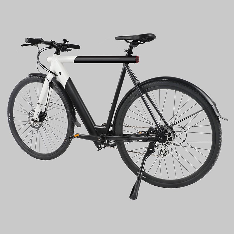 Vanmoof style city enduro ebike urban road bicycle 700C light weight 250W 10Ah electric city bike in EU US UK warehouse