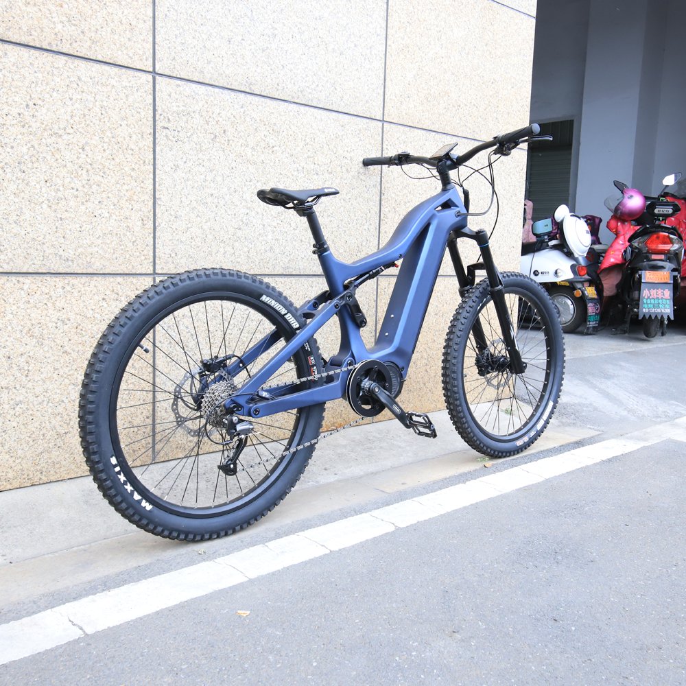 Joyebikes Bafang M620 1000W Motor electric moutain bike full suspension Dual Suspension Carbon Fiber Mountain Downhill Ebike