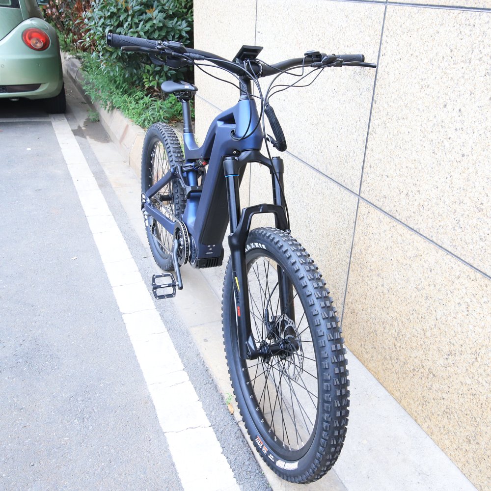 Joyebikes Bafang M620 1000W Motor electric moutain bike full suspension Dual Suspension Carbon Fiber Mountain Downhill Ebike